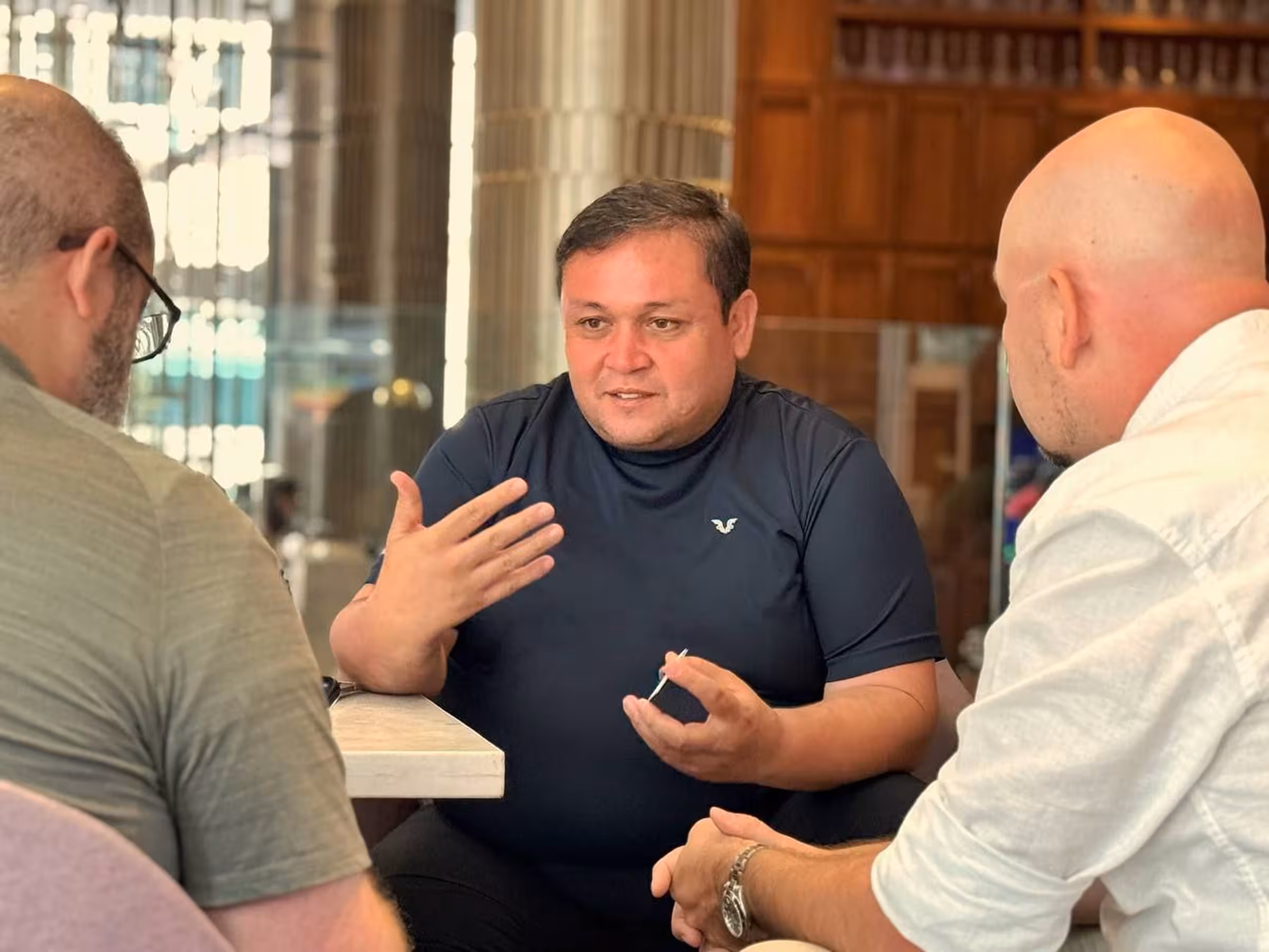 Dunyo animatsiyasining mashhur vakili Mayk Morris bilan uchrashuv - 4