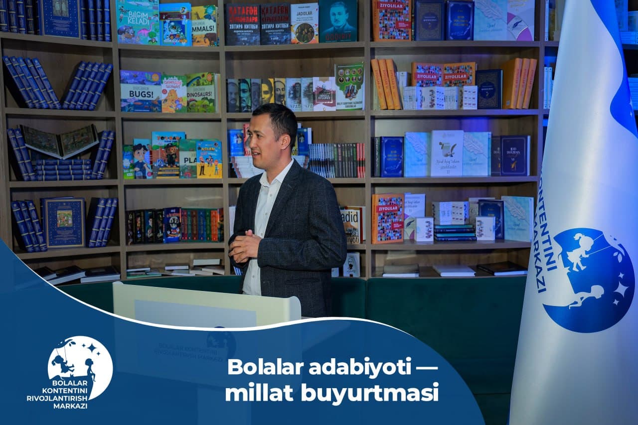 “Bolalar uchun yozamiz: ertak-romanlar” ijodiy tanlovida “Umid ovozi” nomli ertak-roman loyihasi bilan g‘olib bo‘lgan ijodkor Javlon Jovliyev: - 1