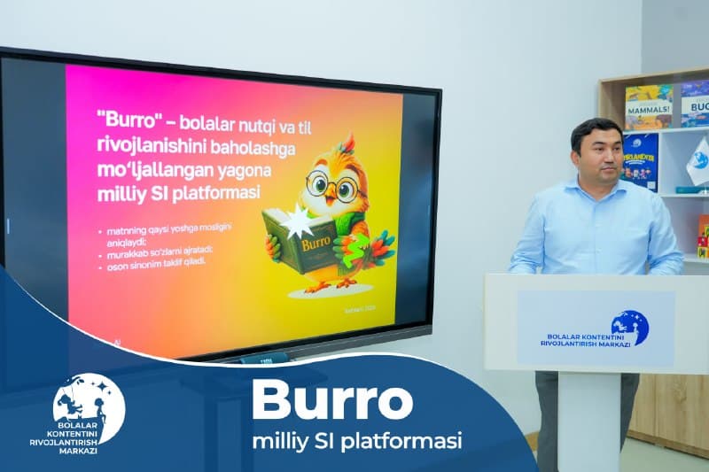 Ekspertlar kengashi bolalarning yoshga doir soʻzlar bankini shakllantirishga qaratilgan "Burro” amaliy-innovatsion… - 1