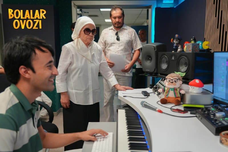 «Bolalar ovozi» dublyaj maktabi «Ustoz Tiprabek» multserialini ovozlashtirmoqda - 2